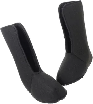 1Pair Insulated Snow Boot Liners for Men Durable Thermal Protection for Winter Fishing and Hiking Black