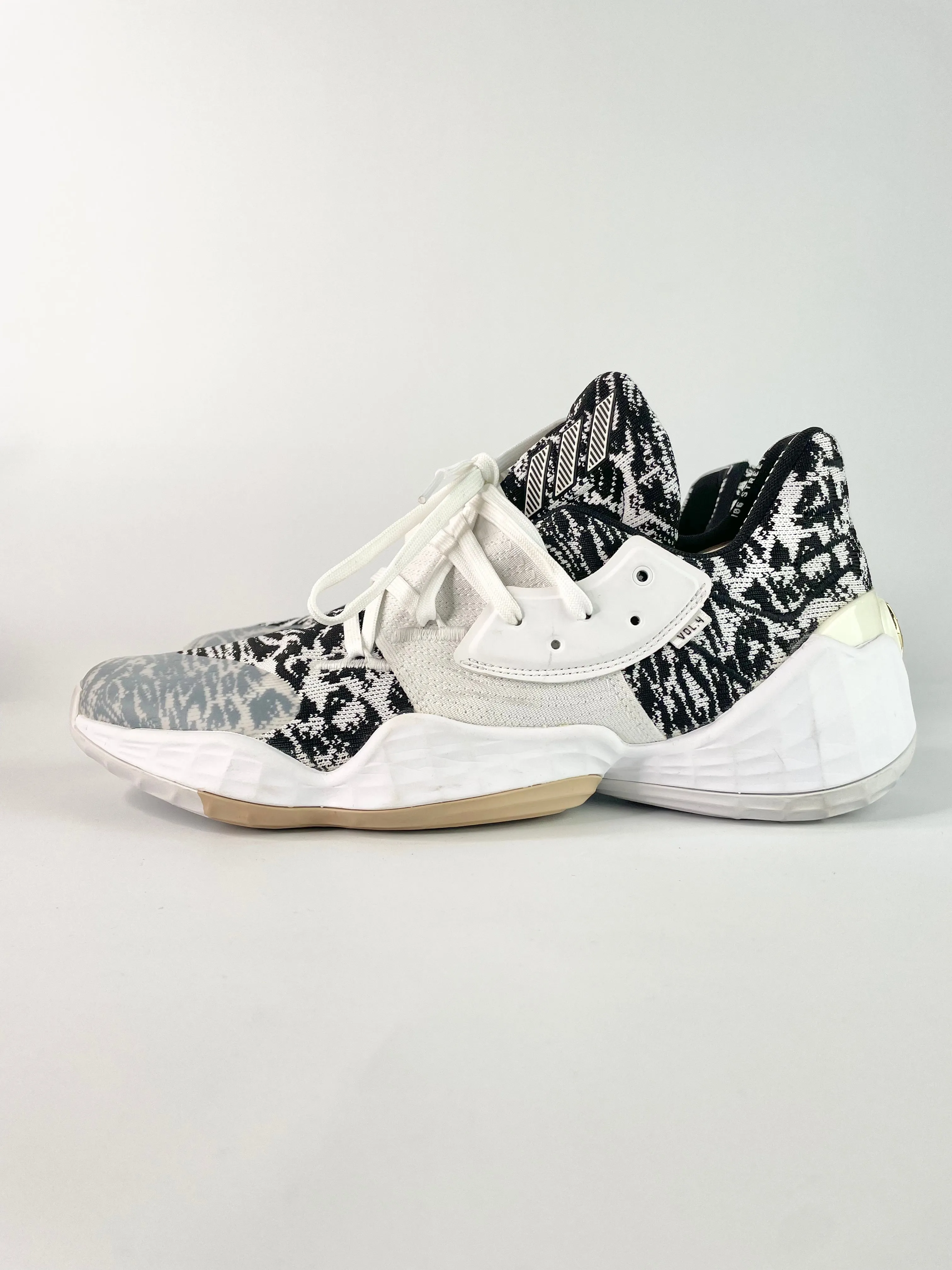 Adidas James Harden Vol 4 Oreo Sneakers - EU46