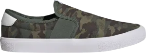 Adidas Vulc Raid3r Slip-On 'Camo' Sneakers, Green