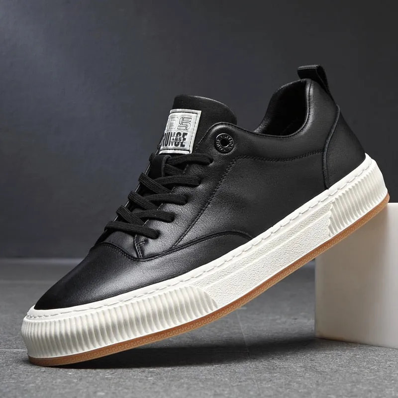 Advbridge Spring Hot Sale Casual Men's Shoes Fashion Comfortable Shoe Men Sneakers Designer Genuine Leather Man Flats Male Chaussures