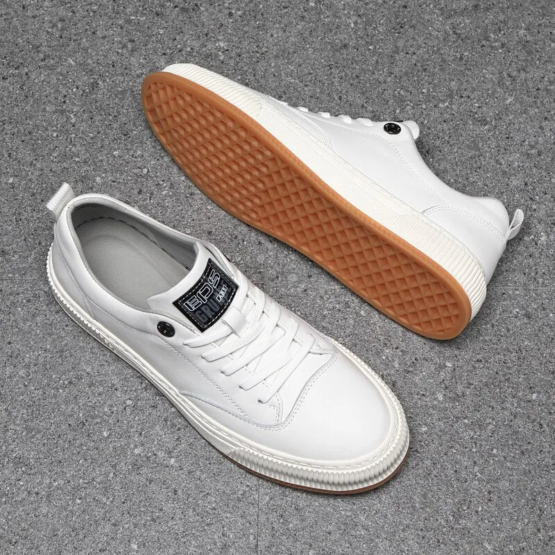 Advbridge Spring Hot Sale Casual Men's Shoes Fashion Comfortable Shoe Men Sneakers Designer Genuine Leather Man Flats Male Chaussures