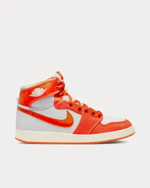 AJKO 1 Rush Orange High Top Sneakers
