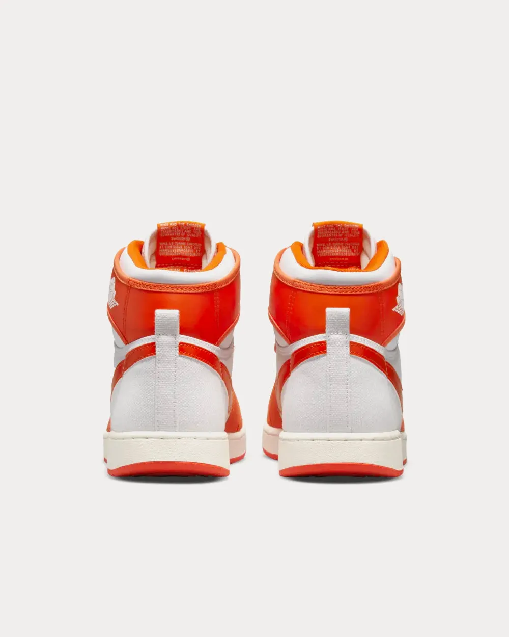 AJKO 1 Rush Orange High Top Sneakers