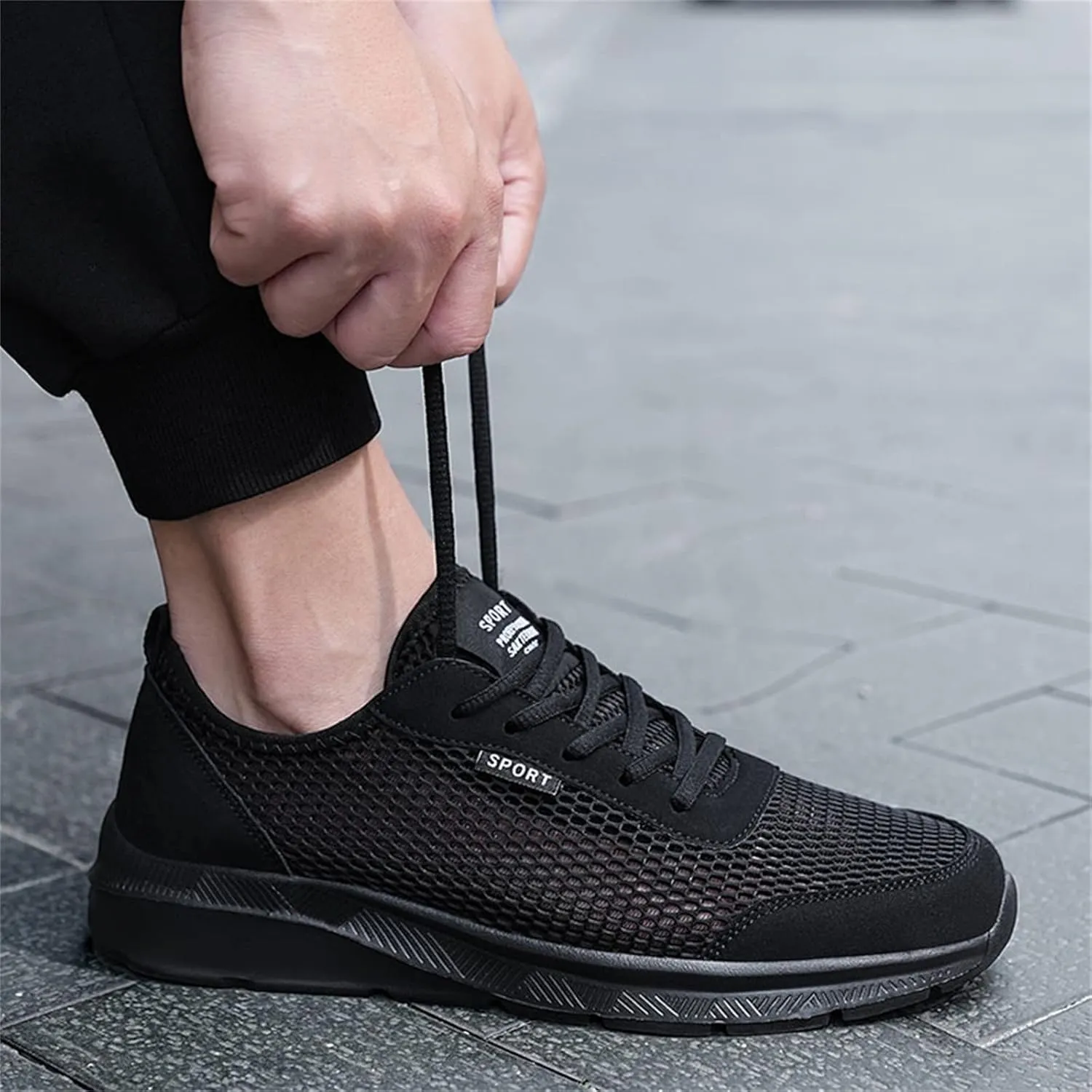 Athletic Fashion Sneakers for Men Slip on Lightweight Breathable Fashion Sneaker Business Casual Versatile Shoes
