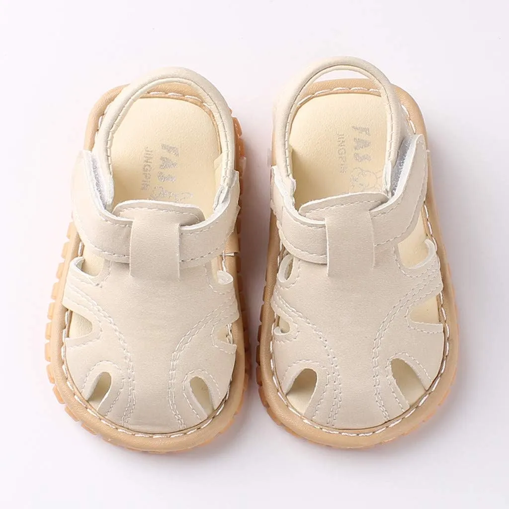 Baby Walking Shoes Shoes Sandals Boys Soft Baby Sole Shoes Girls Roman First Baby Infants First Walking Shoes