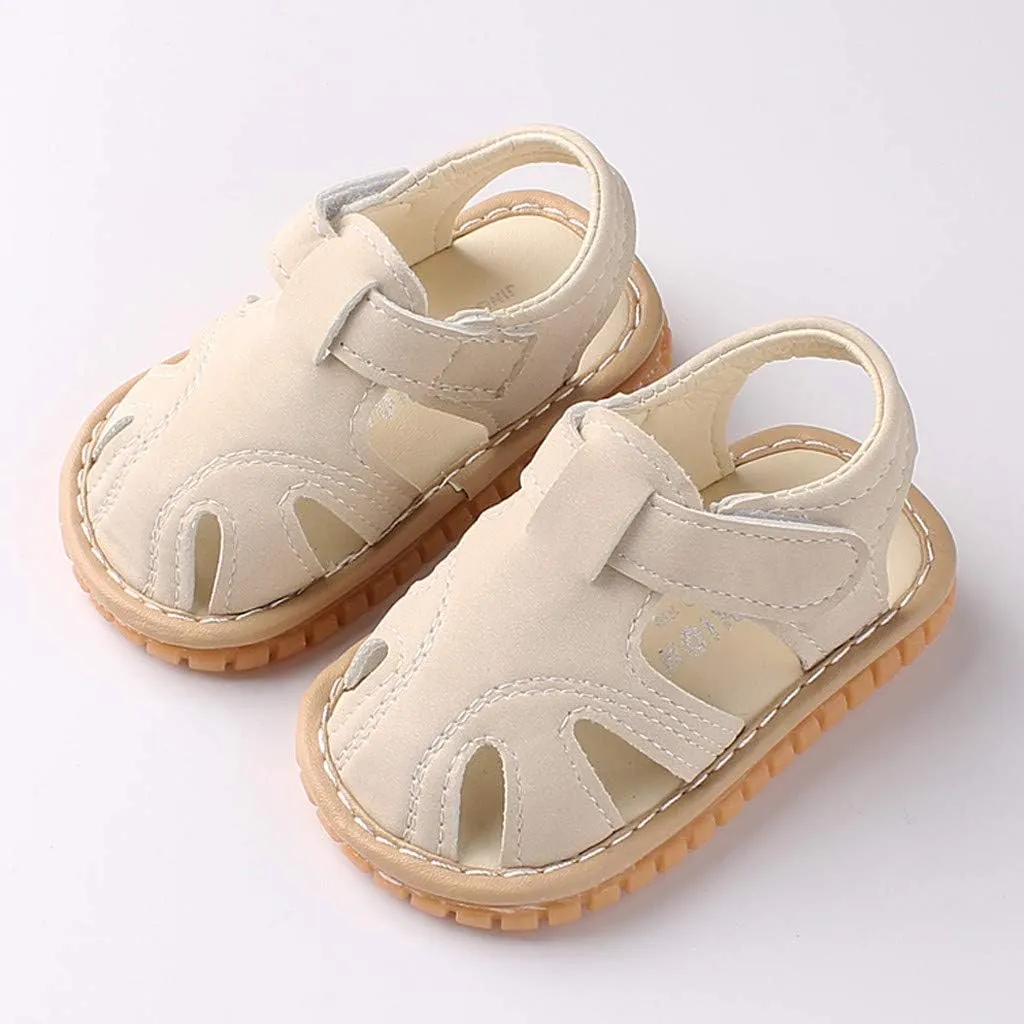 Baby Walking Shoes Shoes Sandals Boys Soft Baby Sole Shoes Girls Roman First Baby Infants First Walking Shoes