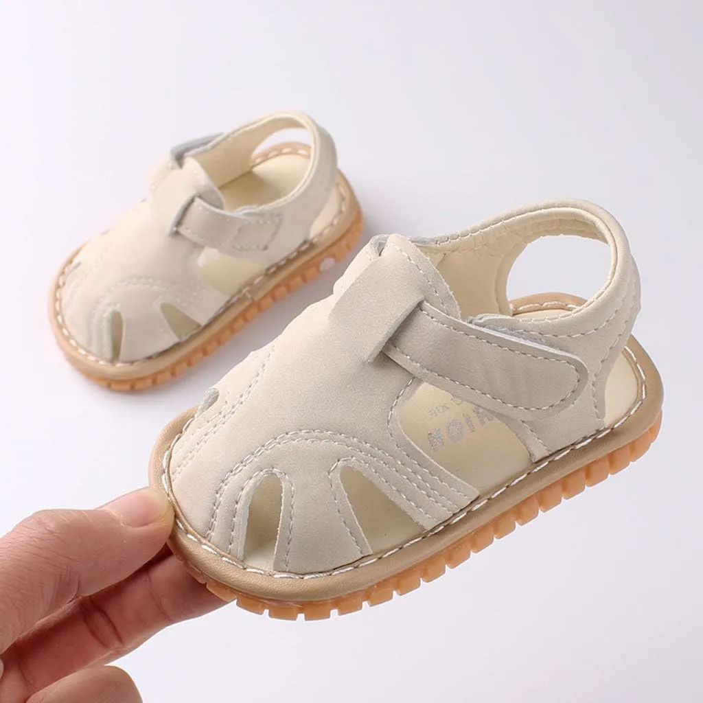 Baby Walking Shoes Shoes Sandals Boys Soft Baby Sole Shoes Girls Roman First Baby Infants First Walking Shoes