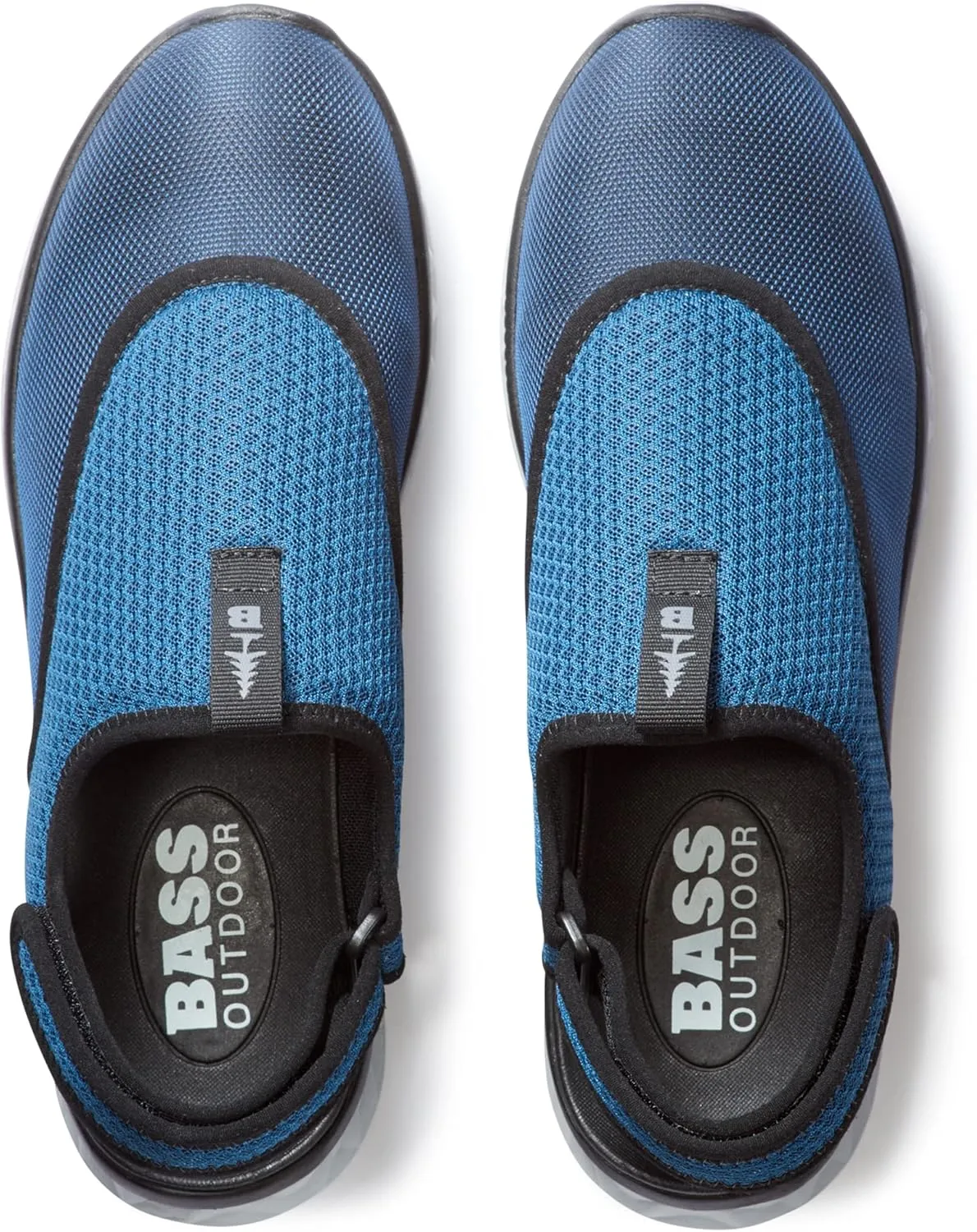 BASS OUTDOOR Men's Hex Action Hiking Shoes  Traction Sole Slip-ons