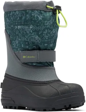 Columbia YOUTH POWDERBUG PLUS II PRINT Boot