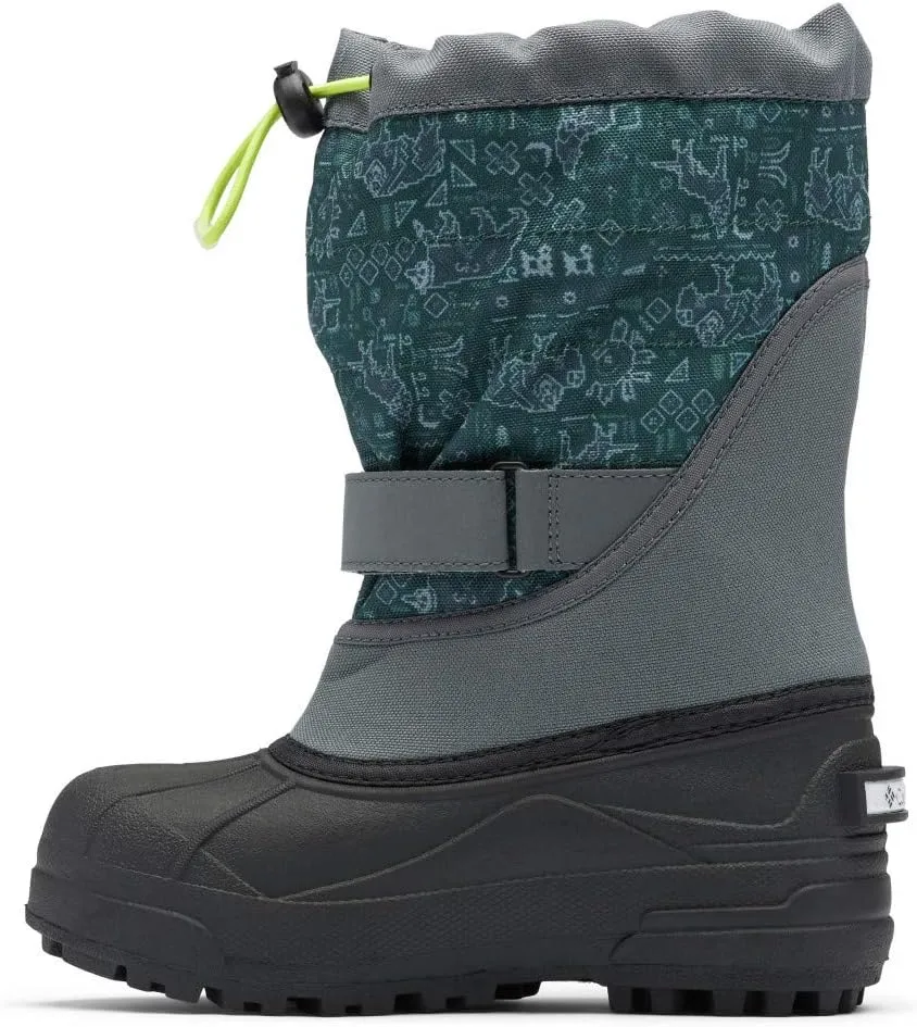 Columbia YOUTH POWDERBUG PLUS II PRINT Boot