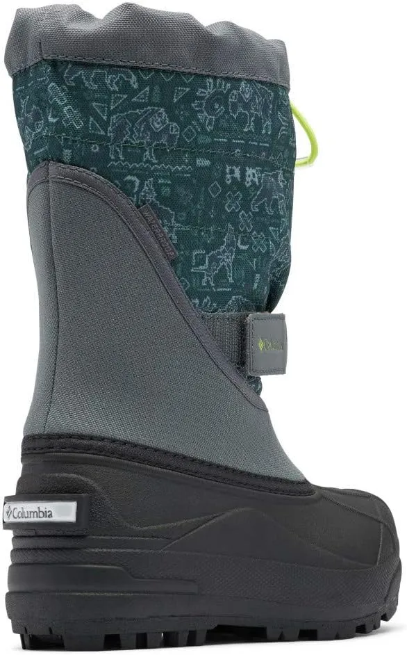 Columbia YOUTH POWDERBUG PLUS II PRINT Boot