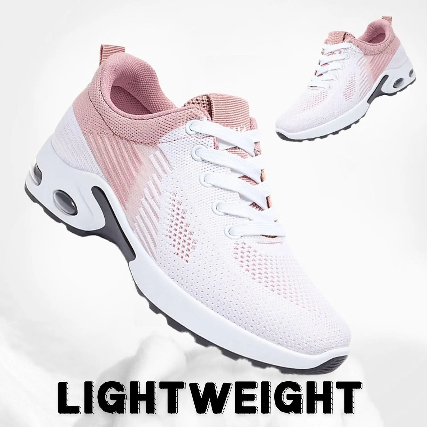 Comfort Sneaker for Women Casual Womens Walking Shoes Lightweight Breathable Mesh Air Cushion Sneaker