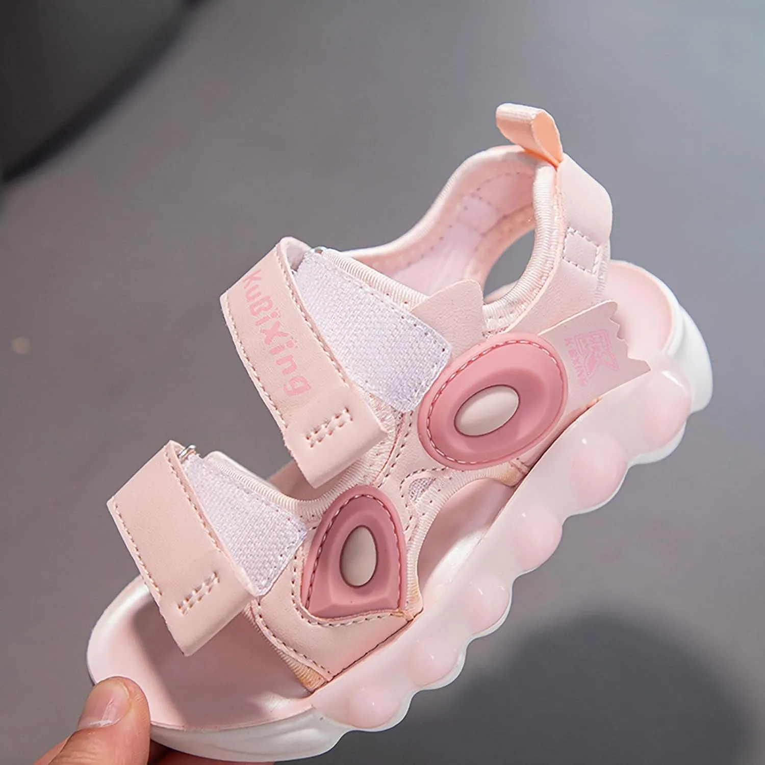 Comfortable Boys Kids Sandals Outdoor Shoes Girls Sandals Comfortable Soft Sole Open Toe Fashionable Thick Sole Beach Outdoor
