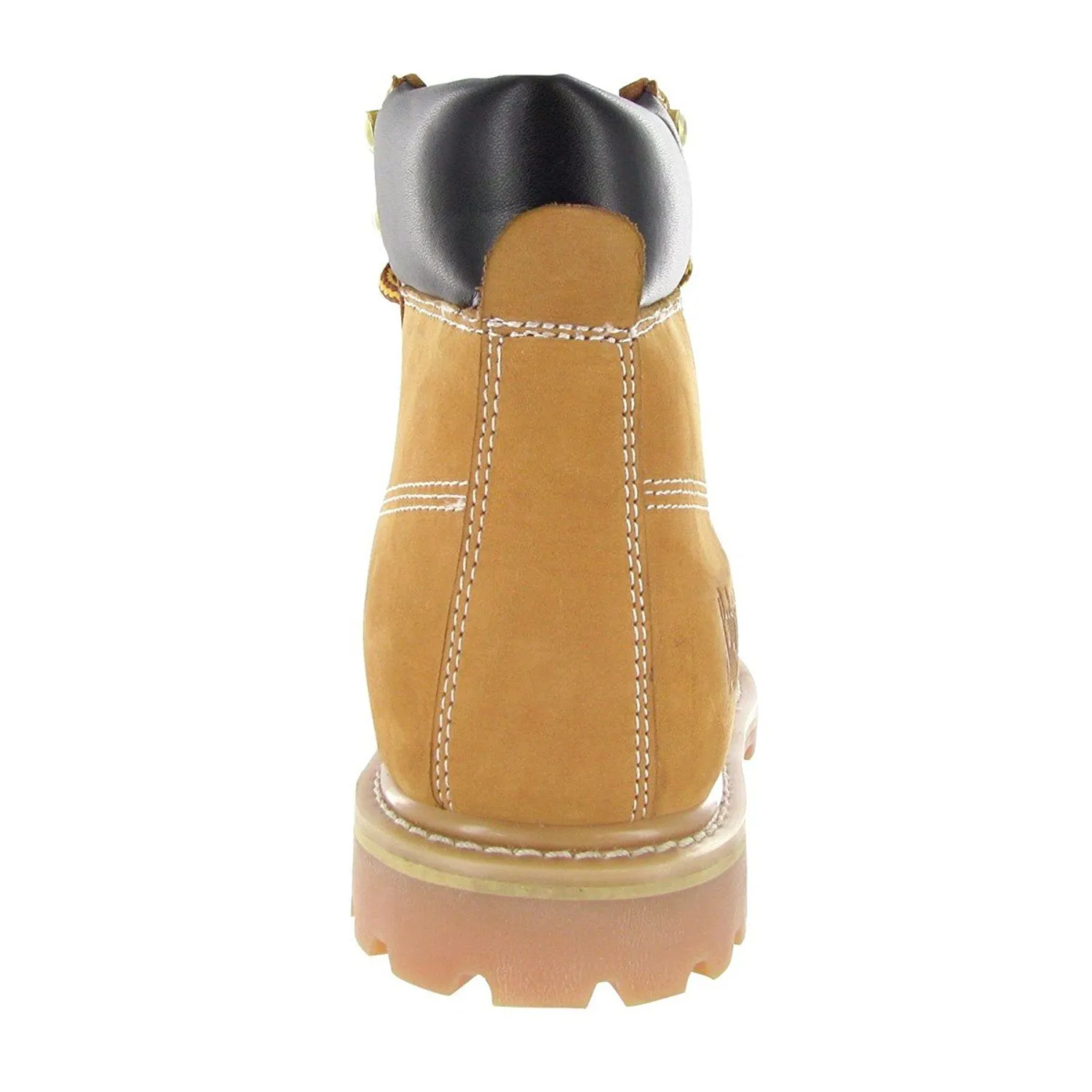 English Waterproof Work Boots - Tan - 6W | Steel Toe Work Boots | Leather Work Boots Equipped with Nubuck Leather Upper and Rugged, Durable, Oil Resistant Outsole