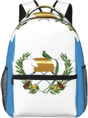 Flag of Guatemala Lightweight and casual student backpack, a stylish and versatile casual backpack suitable for daily life and travel