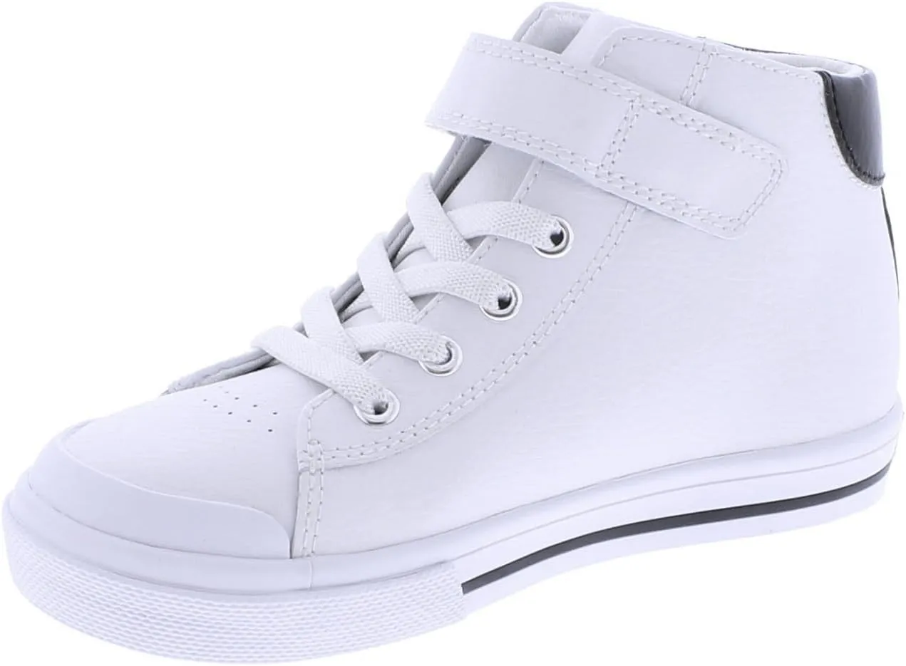 FOOTMATES Baby-Boy's Riley-Leather (Infant/Toddler/Little Kid) Sneaker