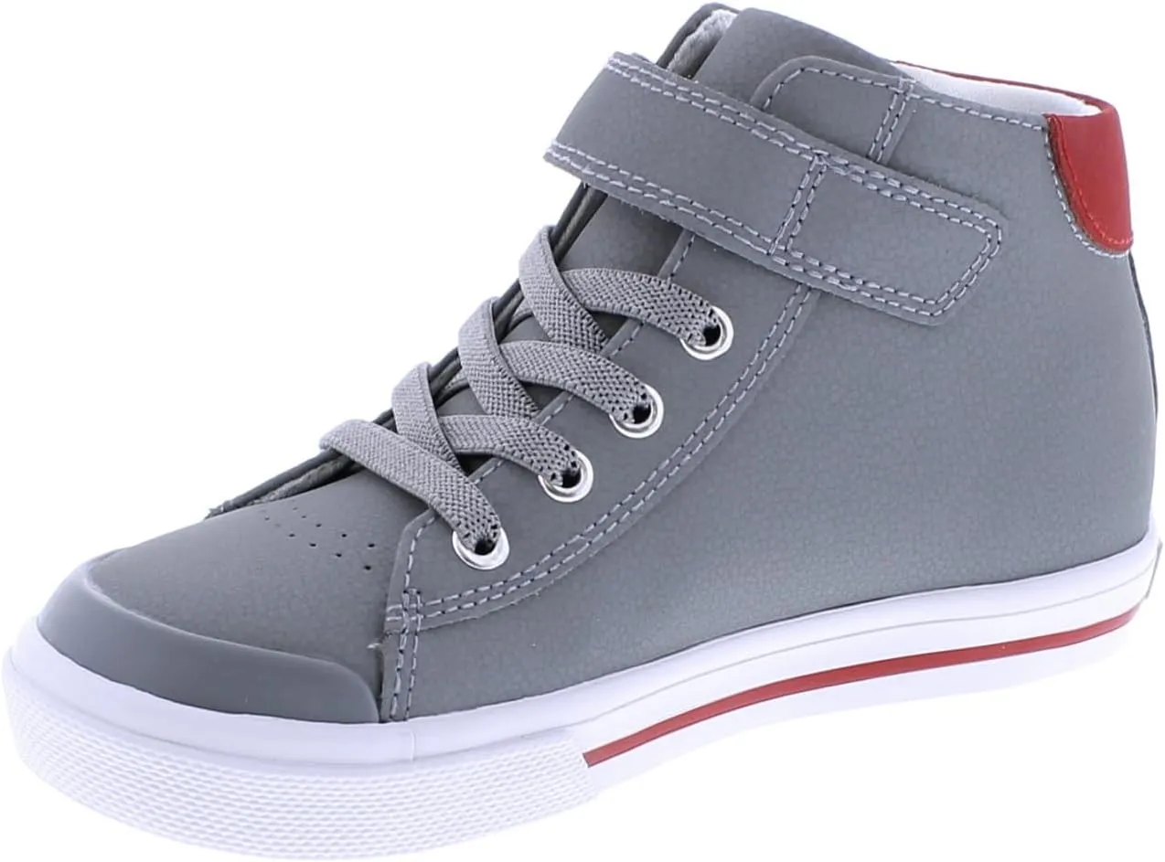 FOOTMATES Baby-Boy's Riley-Leather (Infant/Toddler/Little Kid) Sneaker