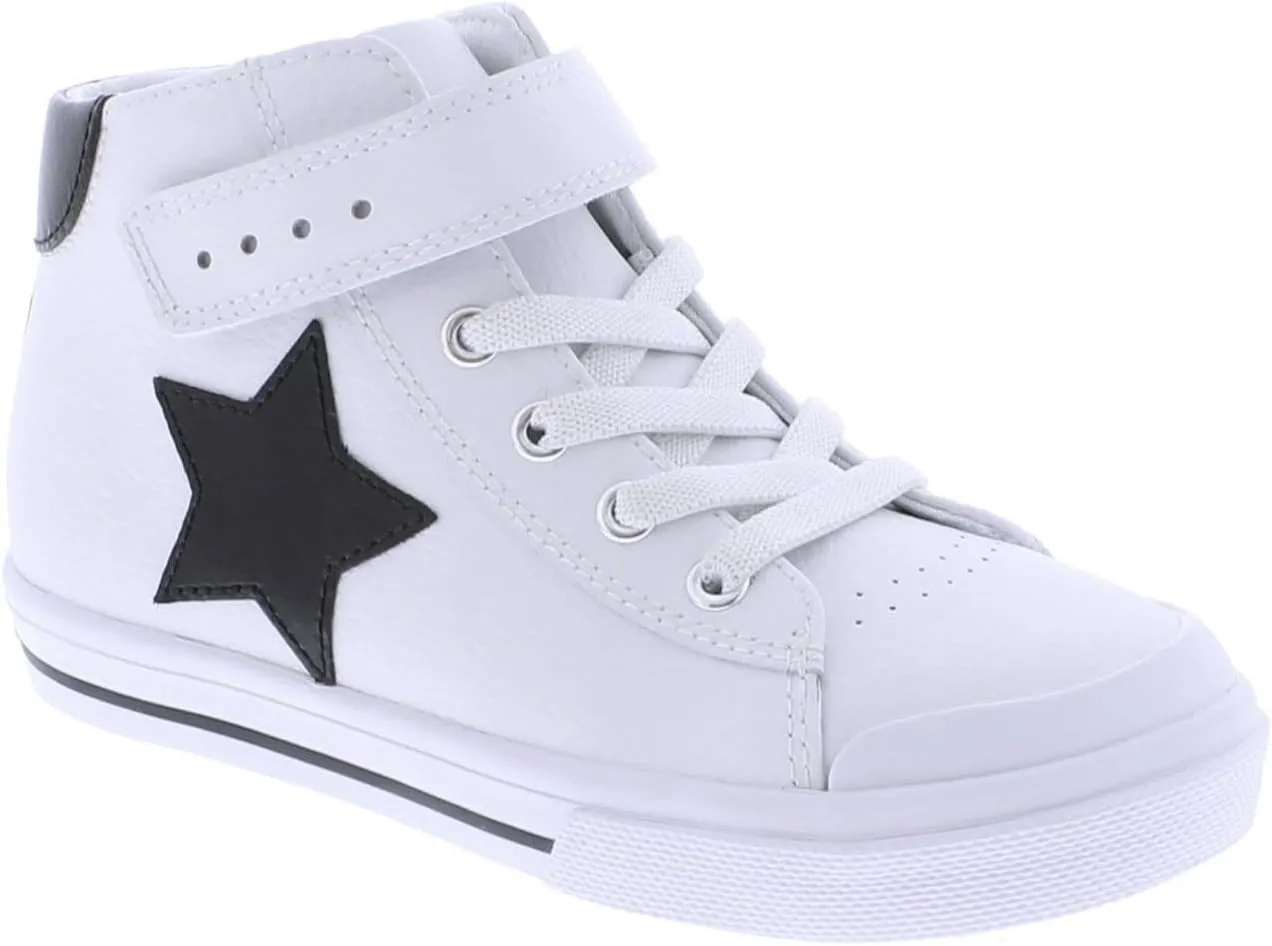 FOOTMATES Baby-Boy's Riley-Leather (Infant/Toddler/Little Kid) Sneaker