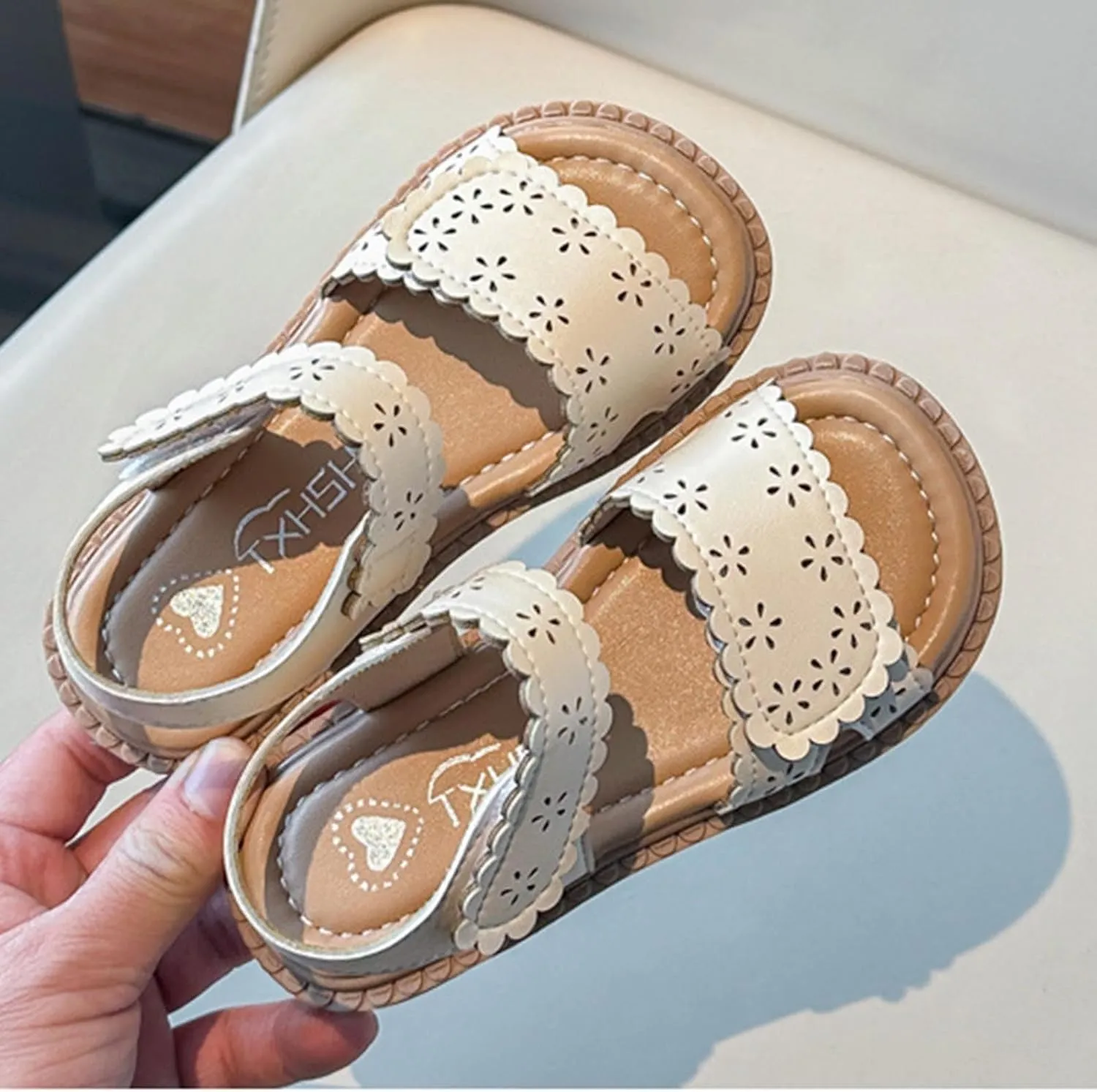 Girl Sandals Shoes Fashion Comfortable Soft Sole Sandal Beach Outdoor Flat Casual Footwear Baby