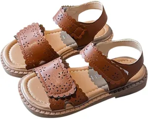 Girl Sandals Shoes Fashion Comfortable Soft Sole Sandal Beach Outdoor Flat Casual Footwear Baby