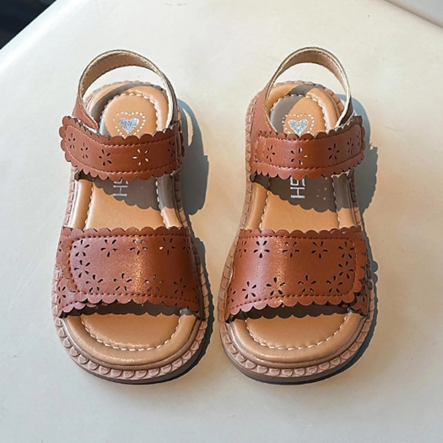 Girl Sandals Shoes Fashion Comfortable Soft Sole Sandal Beach Outdoor Flat Casual Footwear Baby