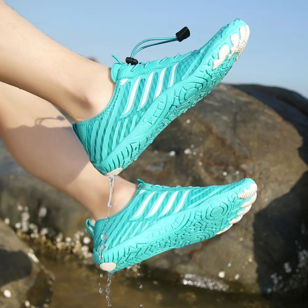 Grounded Barefoot Footwear for Women Men, Hiking Barefoot Wide Toe Box Wide Width Slip On Water Shoes