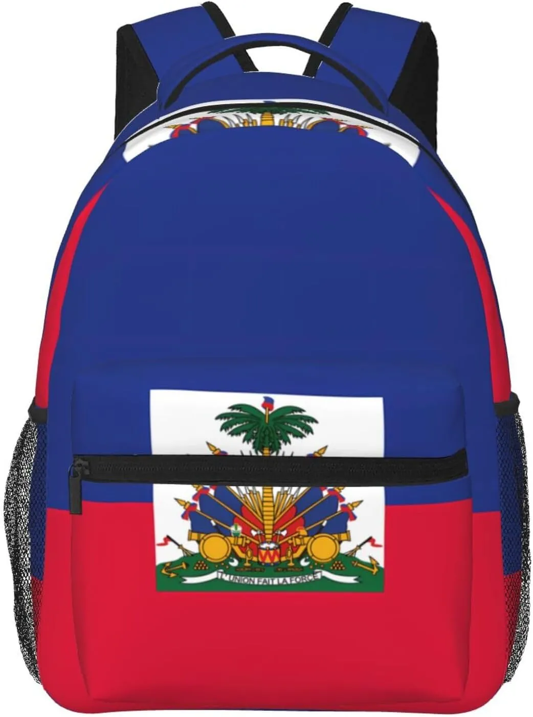 Haitian flag Lightweight and casual student backpack, a stylish and versatile casual backpack suitable for daily life and travel