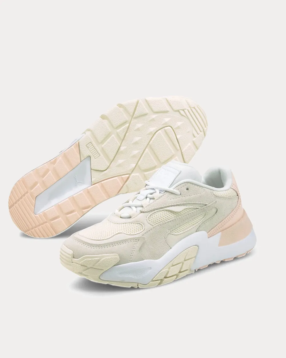 Hedra Minimal Marshmallow Pink Low Top Sneakers