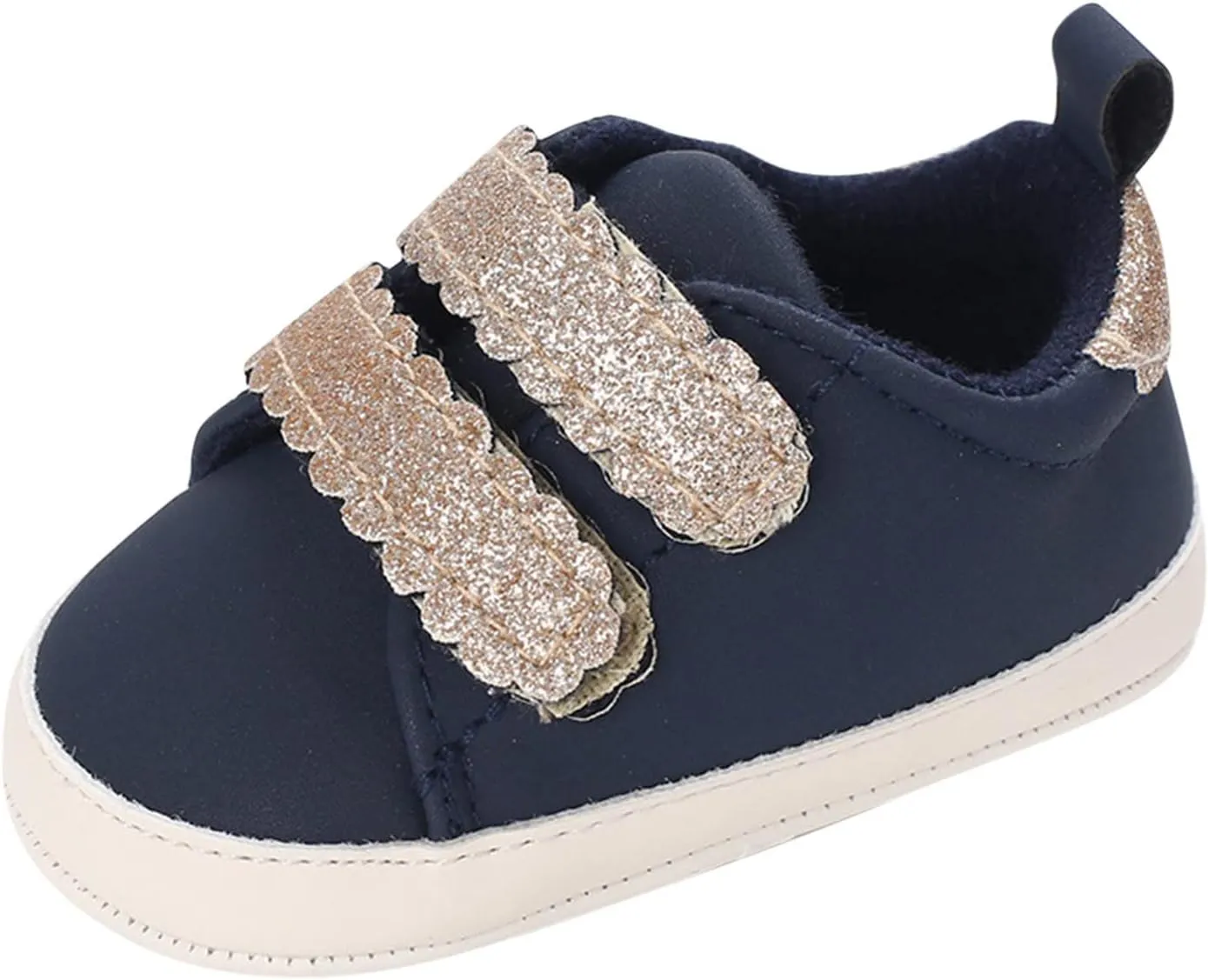 Infant Baby First Walking Shoes Toddlers Flat Bottom Non Slip Soft Sole Round Toe Toddler First Walking Shoes Girls