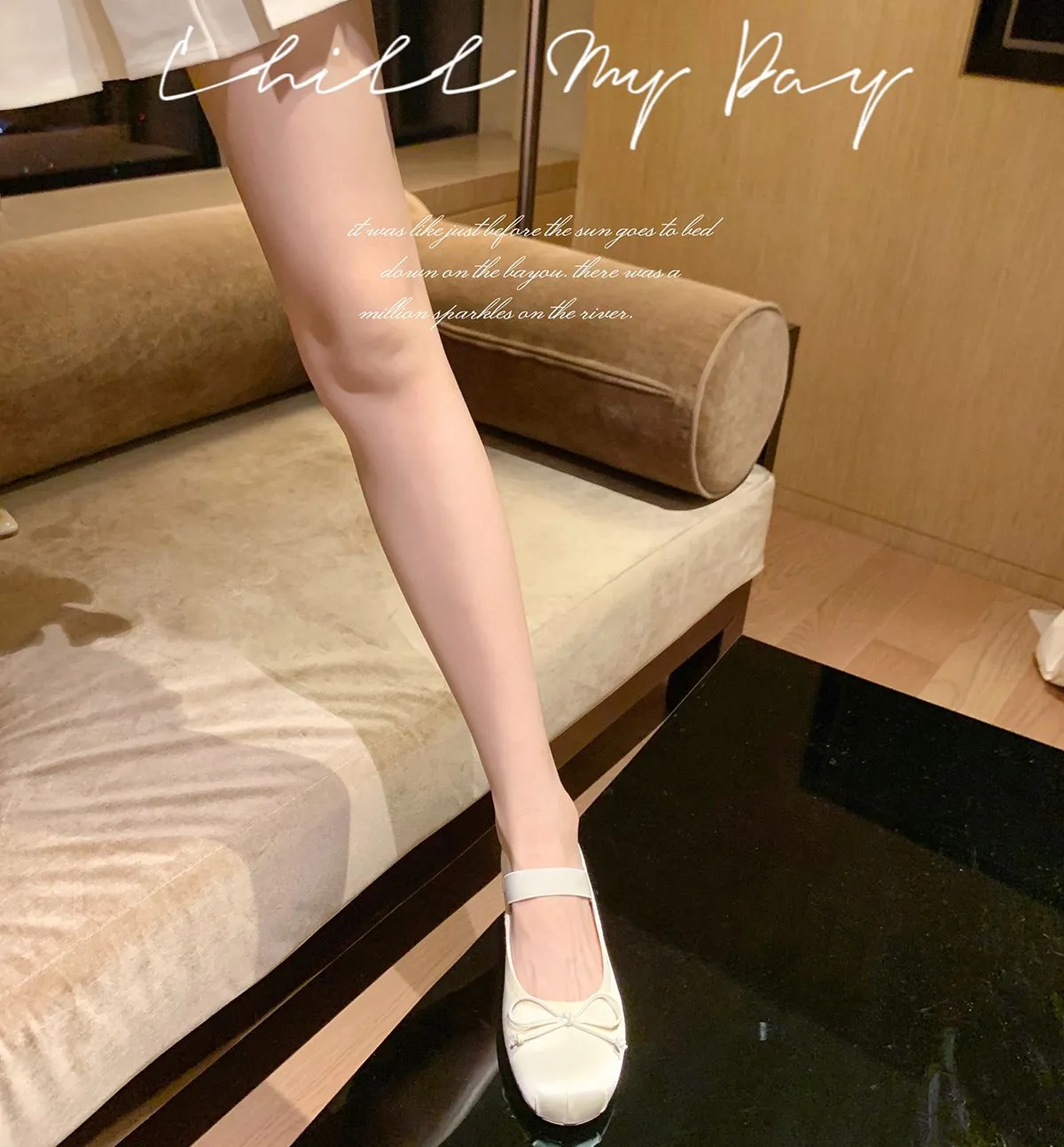 Joskka Women Mary Janes  New In kawaii Designer Replica Shoes y2k Dress Stain Zapatillas De Mujer Ballet Flats