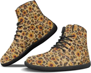 JoyLamoria Skull Rose Butterfly High Top Women Shoes Fashion Lace Walking Tennis Shoes Leather Hip Hop Street Sneaker