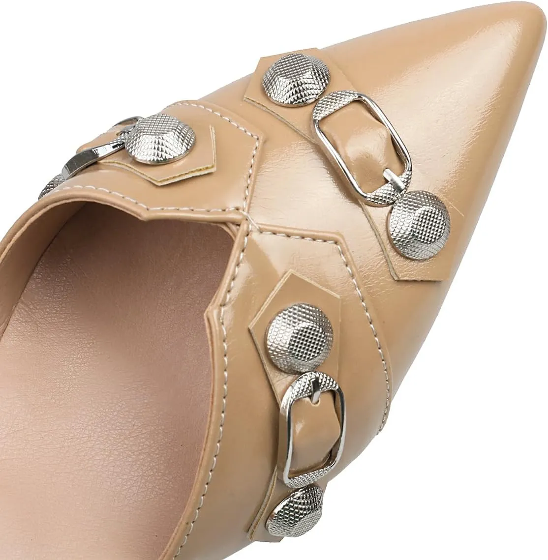 Kitten Heels Pointed-Toe Pumps Dress Office Shoes for Women