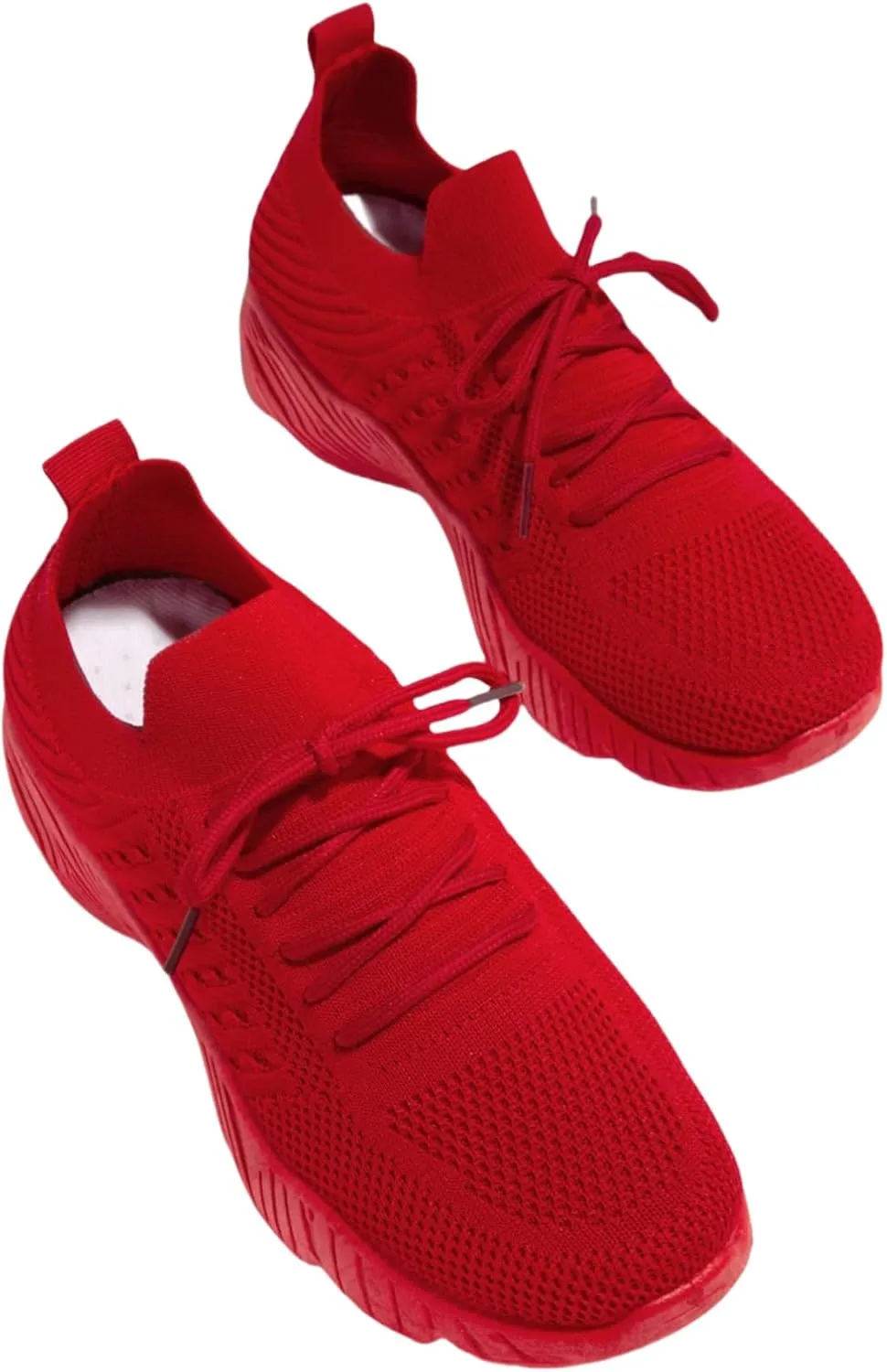 Ladmiple Tennis Shoes Womens Walking Running Slip On Lightweight Casual Non Slip Athletic Gym Comfort Fashion Sneakers 2025
