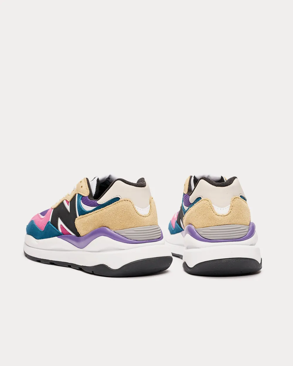 M5740 Multi Pink Low Top Sneakers