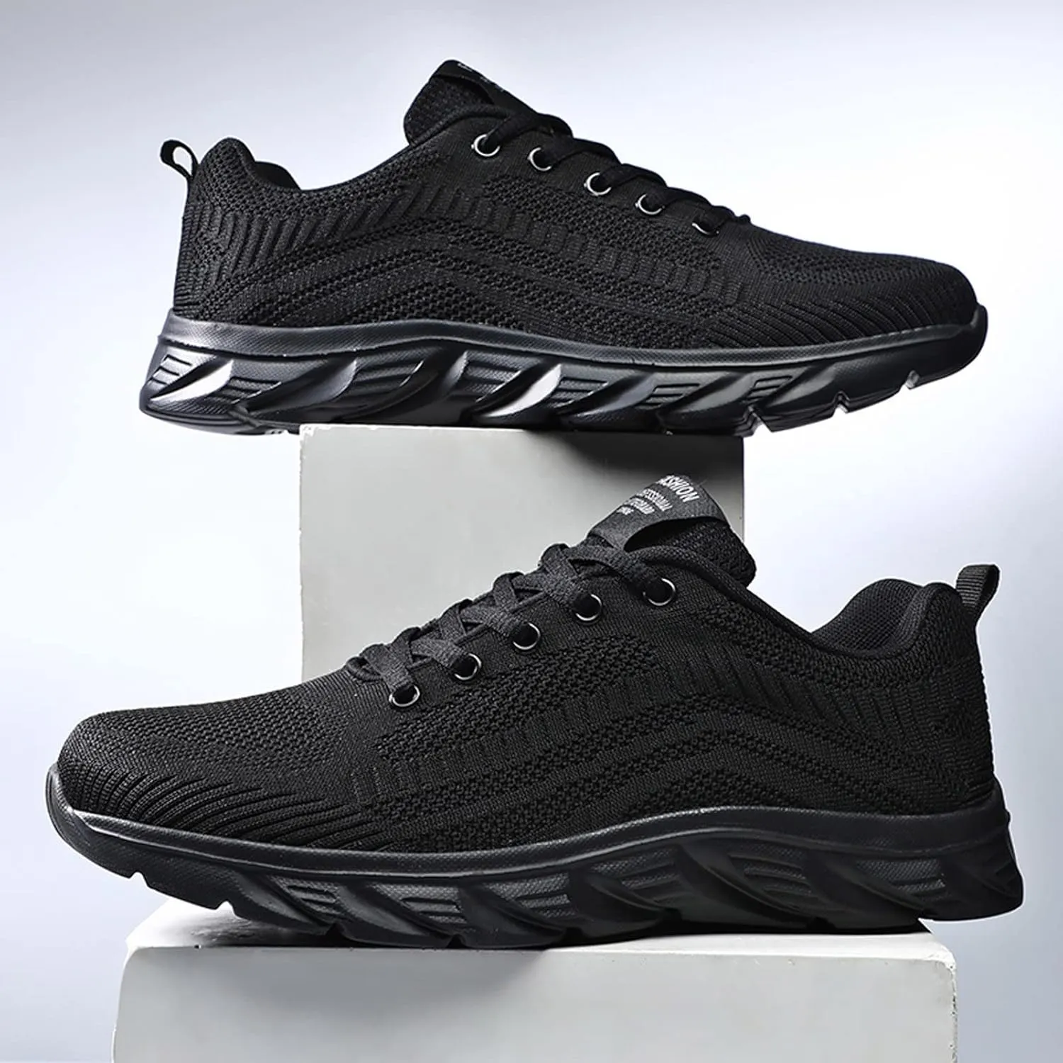 Men's Casual Dress Sneakers Oxfords Business Mesh Breathable Non Slip Work Shoes Women Breathable Business Casual Shoes High Top Sneakers White Tennis Shoe Trainers Shoe