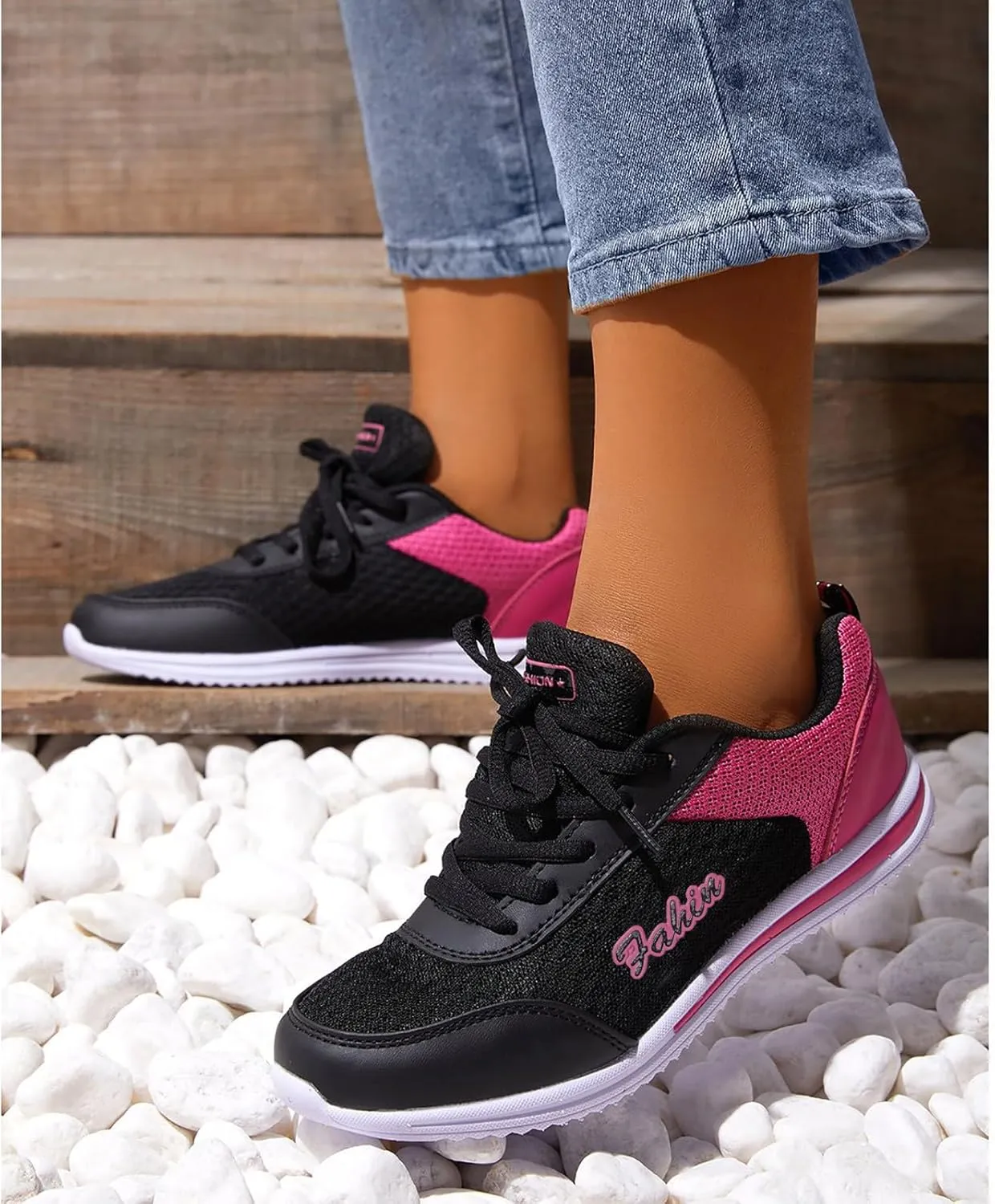 Men's Casual Dress Sneakers Oxfords Business Mesh Breathable Non Slip Work Shoes Women Breathable Business Casual Shoes High Top Sneakers White Tennis Shoe Trainers Shoe