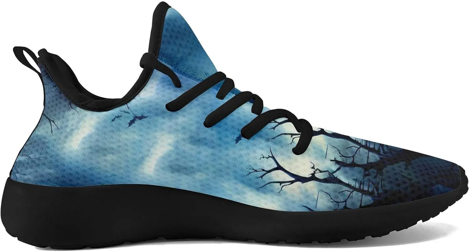 Men's Dragon Sneakers  Lightweight Running Shoes Punk Rock Streetwear Sneaker Breathable Athletic Gym Casual Walking Shoes