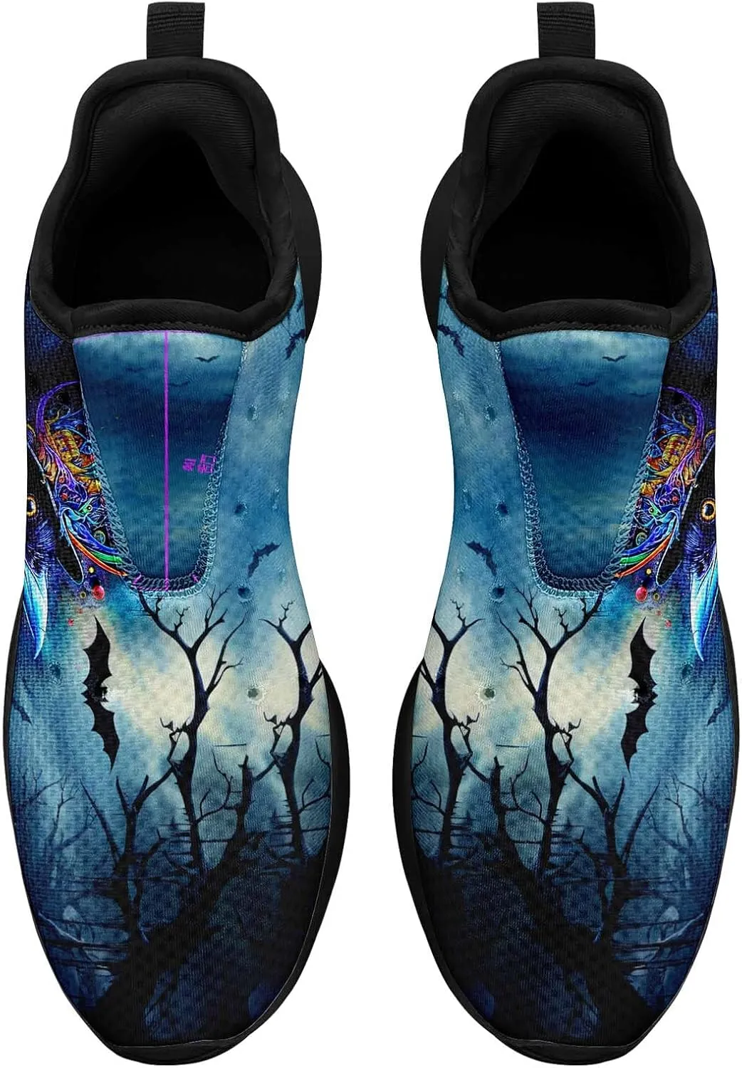 Men's Dragon Sneakers  Lightweight Running Shoes Punk Rock Streetwear Sneaker Breathable Athletic Gym Casual Walking Shoes