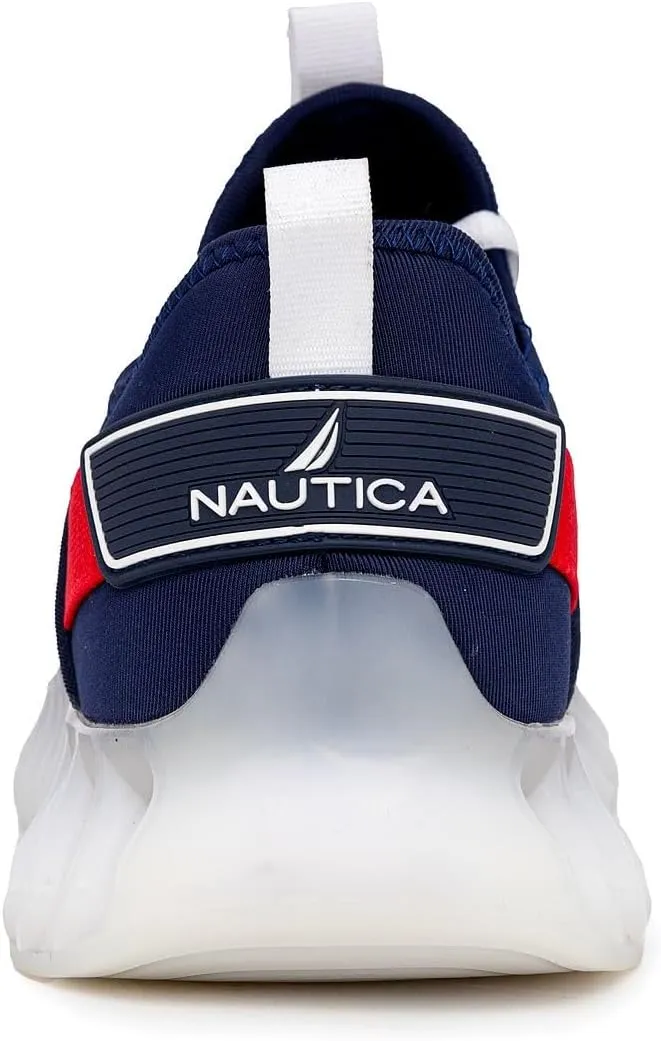 Nautica Men's Casual Fashion Sneakers  Lightweight Lace-Up Athletic Walking Shoes for Gym & Tennis, Comfortable