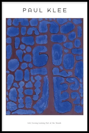 Paul Klee - Late Evening Looking Out of the Woods