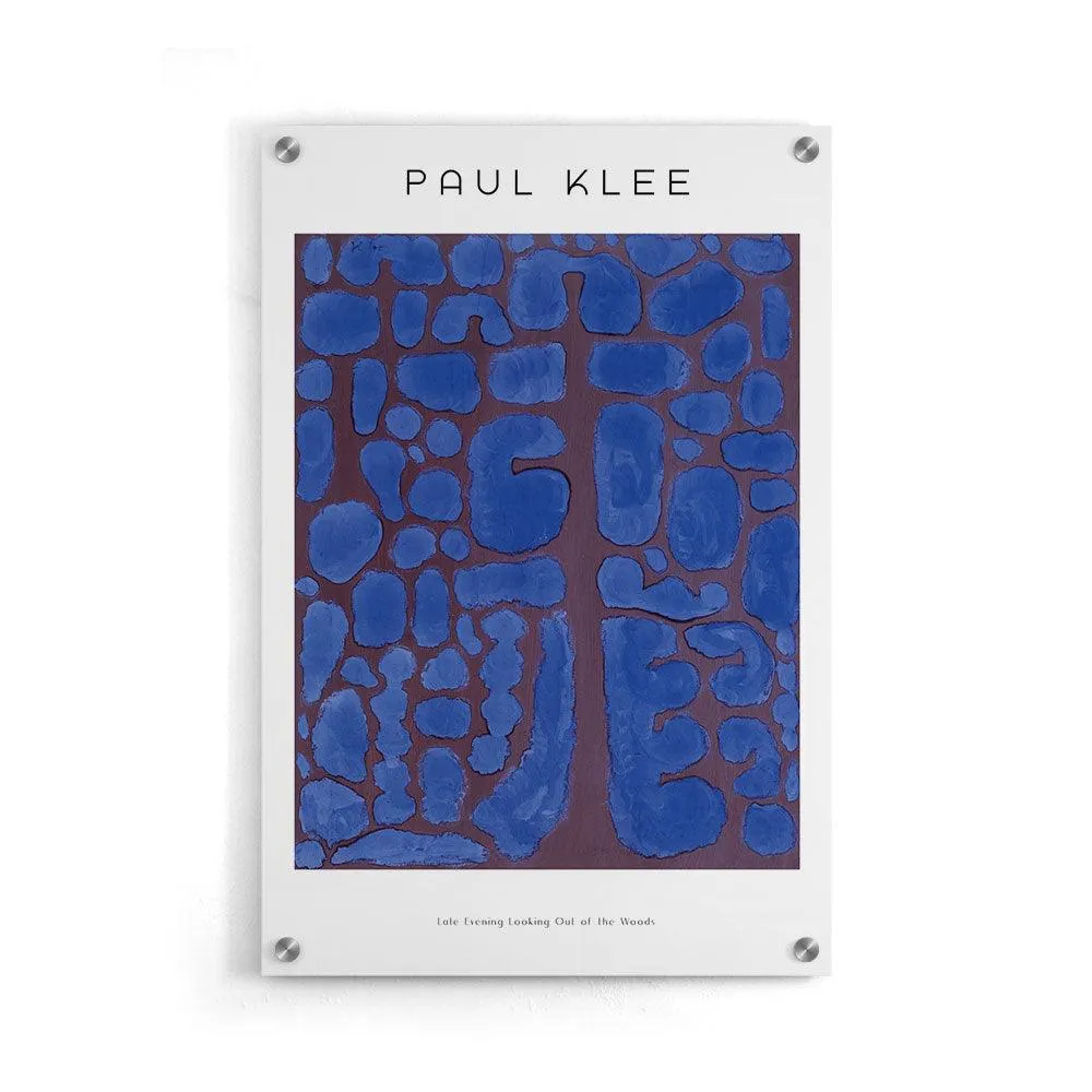 Paul Klee - Late Evening Looking Out of the Woods