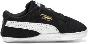 PUMA Infant Boys Suede Classic Crib Slip On Sneakers Shoes Casual - Black - Size 5 M