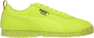 Puma Mens Roma Retro Speckle Lace Up Sneakers Shoes Casual - Yellow - Size 12 M