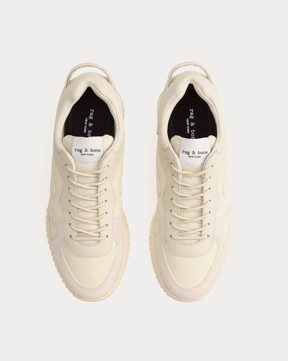 Retro Runner 2.0 Recycled Materials Vanilla Low Top Sneakers