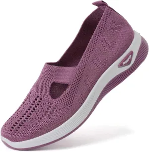 Sandals for Women Orthopedic Breathable Sandals Slip on Arch Support Sandal Memory Foam Sandal Walking Shoes
