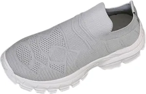 Sneakers for Women Mesh Slip On Running Laceless Walking Shoes Non Slip Lightweight Gym Workout Breathable Fashion Sneakers