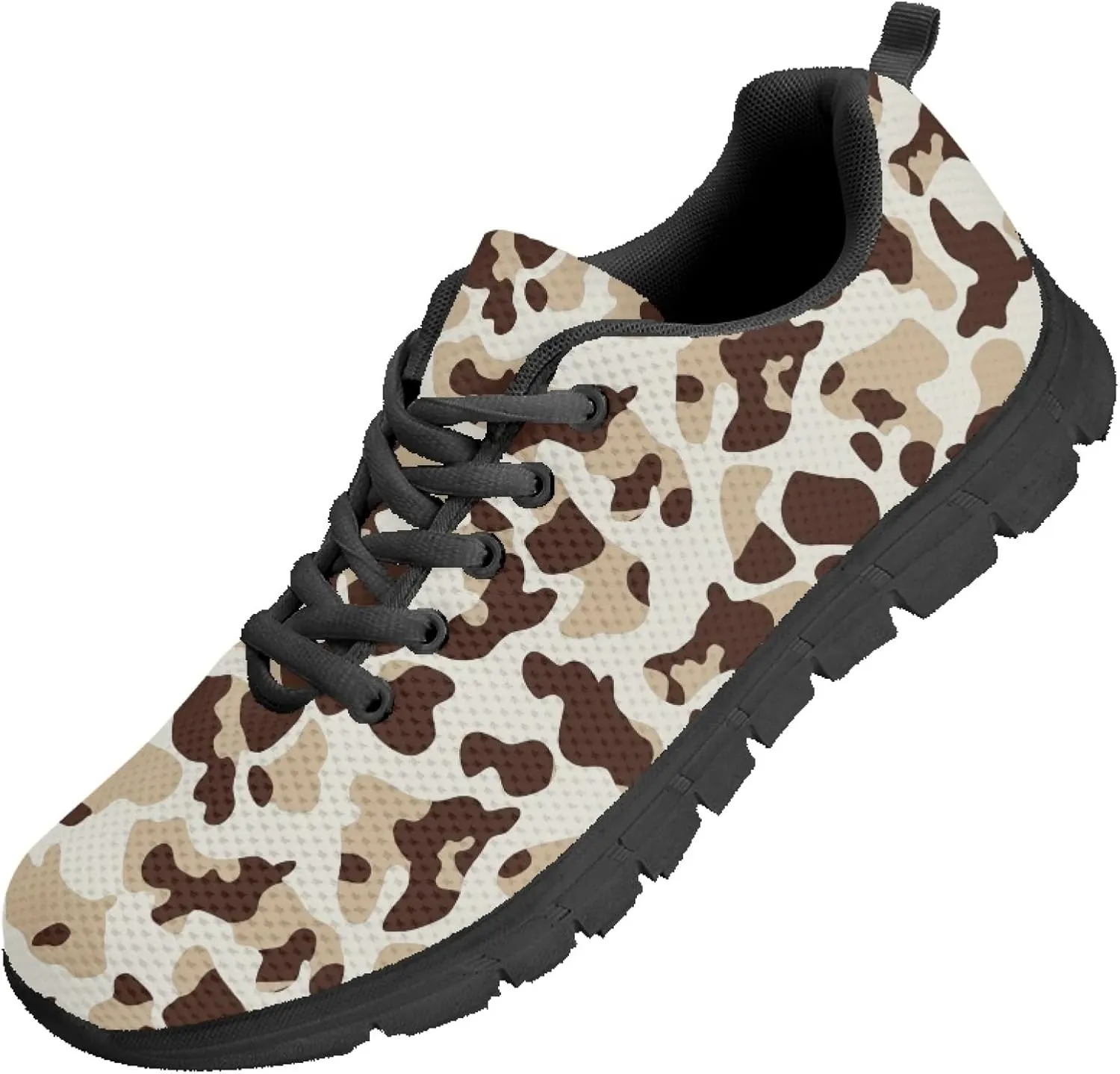 Sports Shoes for Women Trainer Running Causal Travel Sneaker Walking Low Heel Lace up Breathable Flexible Shoe
