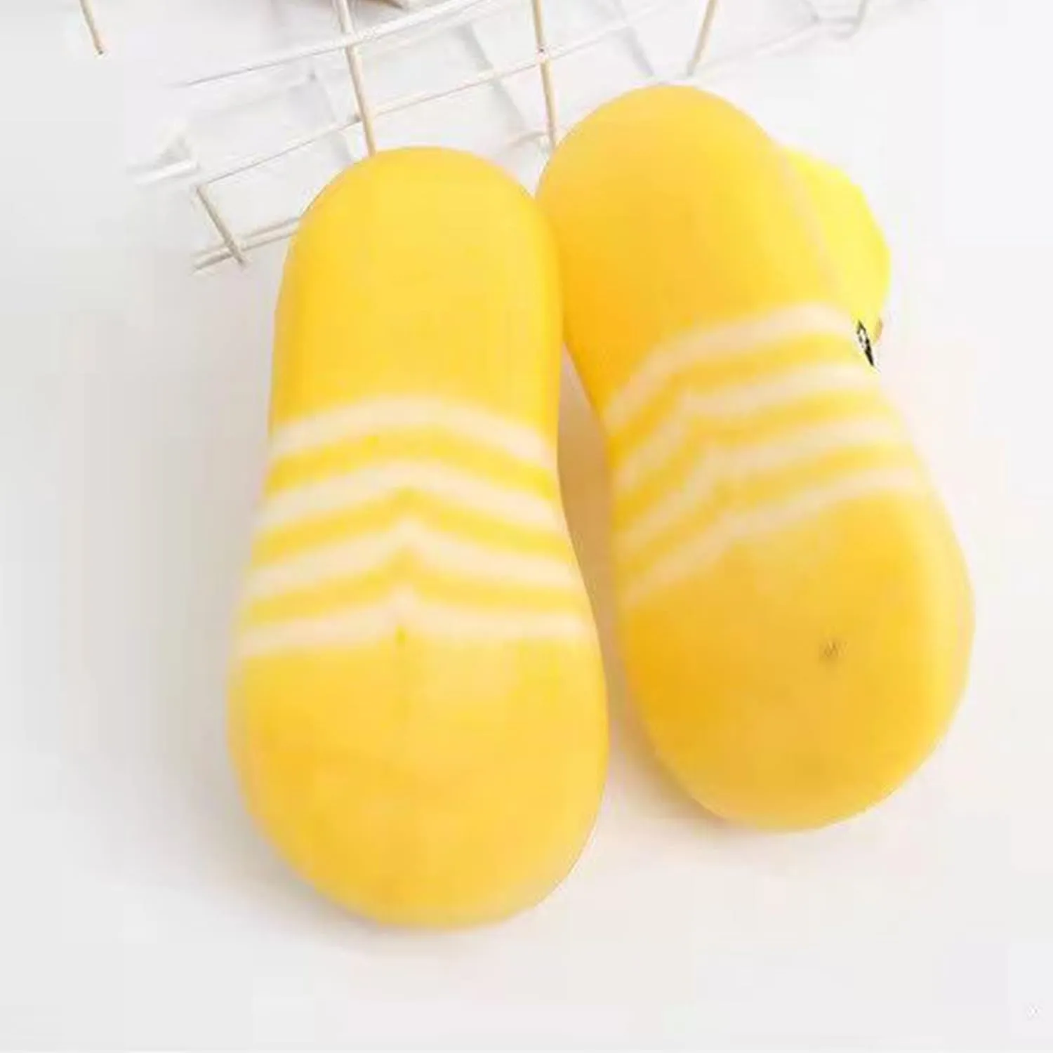 Spring and Summer Cute Toddler Shoes Breathable Duck Soft Rubber Sole Shoes Indoor and Outdoor Baby (Yellow, 3-3.5Years)
