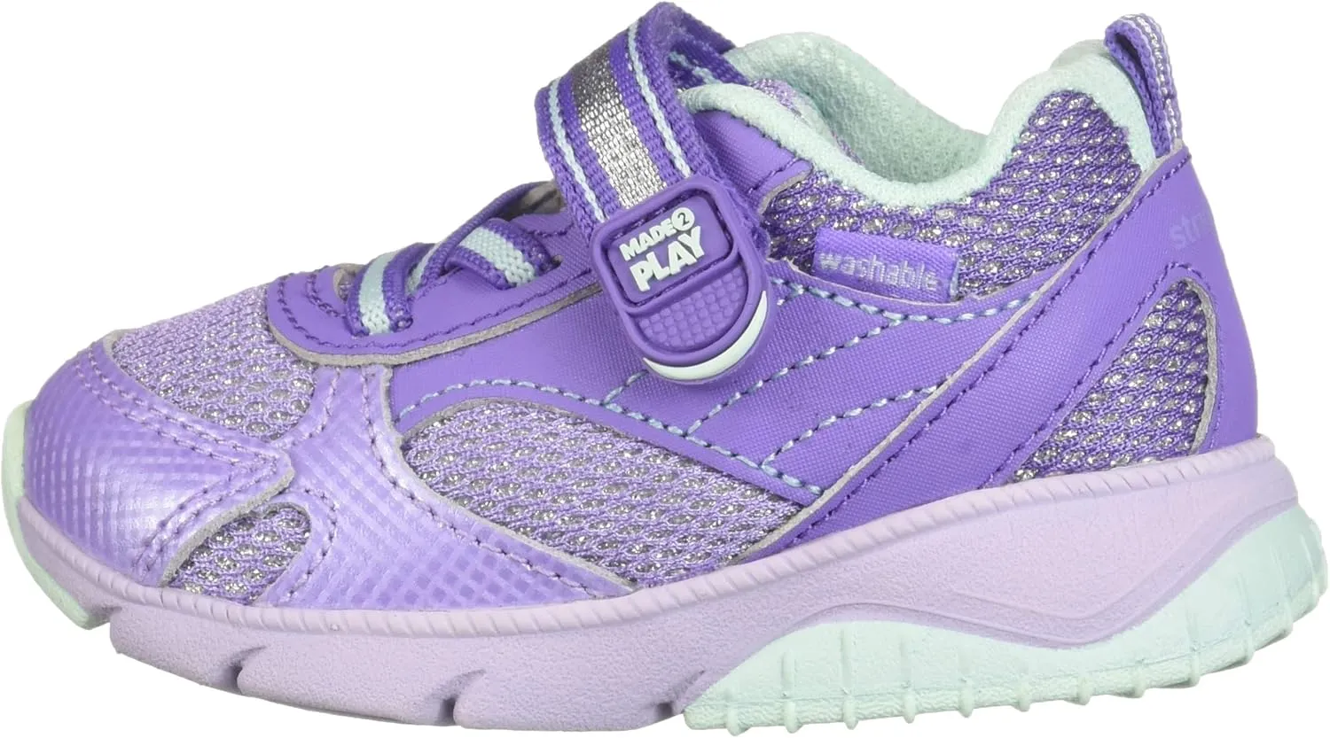 Stride Rite Boy's Made2play Indy Girl's Machine Washable Sneaker
