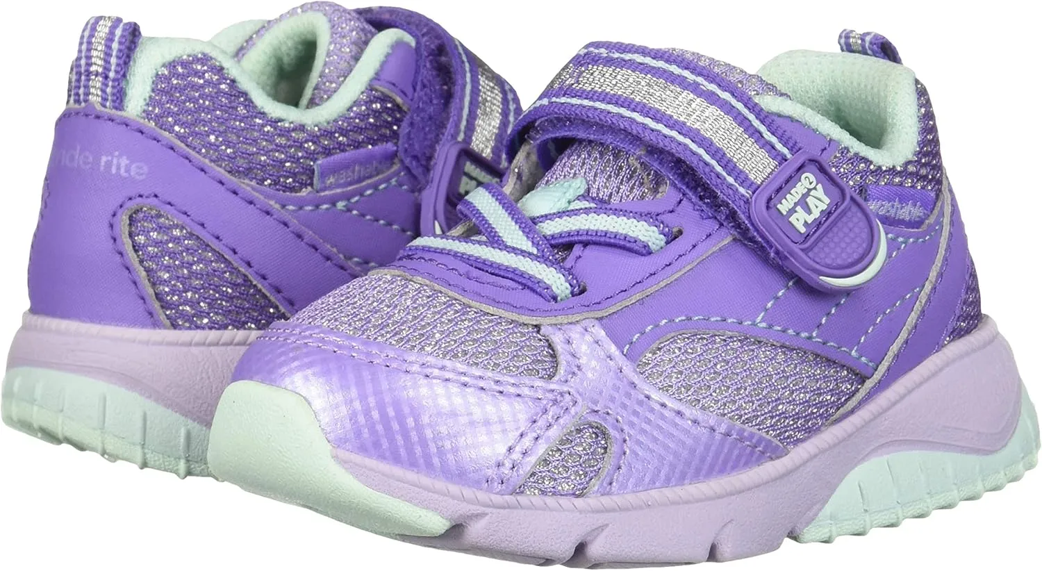 Stride Rite Boy's Made2play Indy Girl's Machine Washable Sneaker